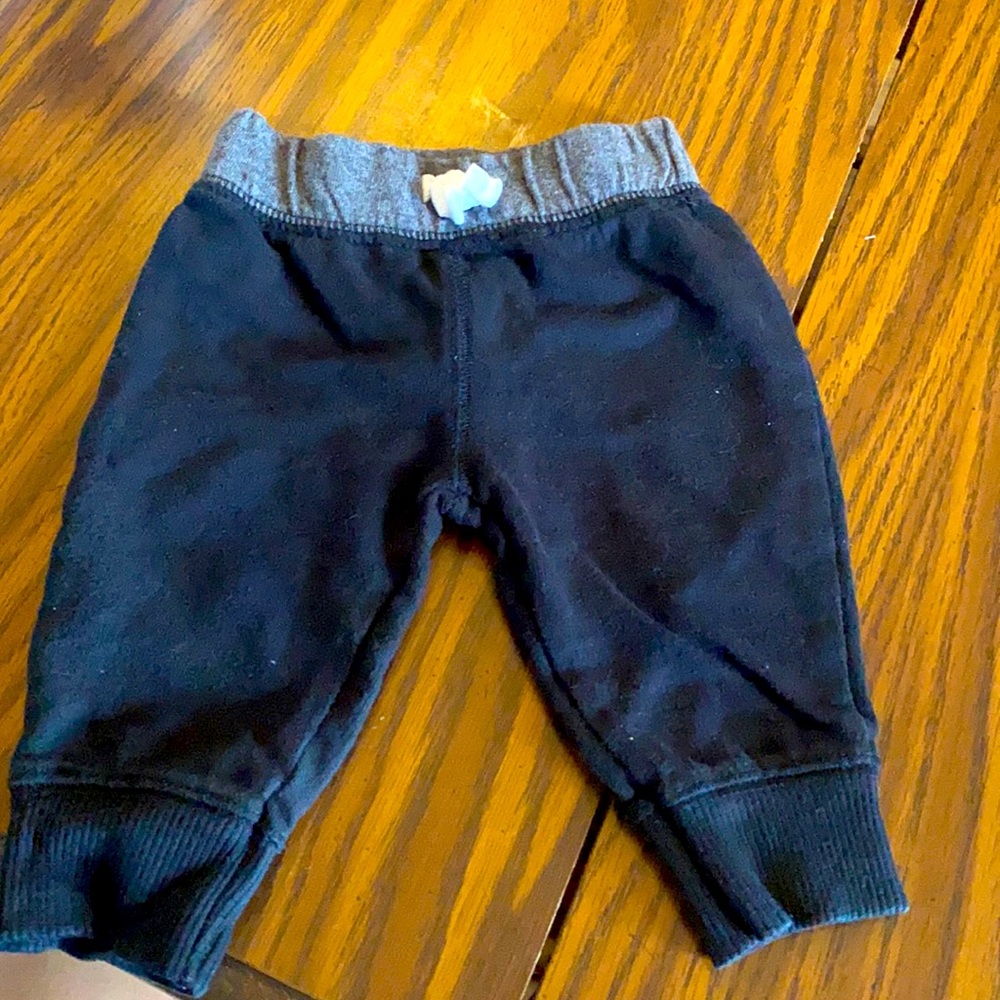 Boys Black Joggers